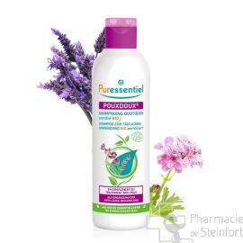 PURESSENTIEL Pouxdoux® Anti-Läuse Shampoo zur Täglichen Anwendung Bio-Zertifiziert 200 ML