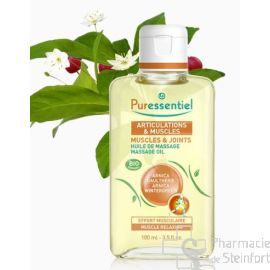 PURESSENTIEL ARTICULATION HUILE MASSAGE  BIO 200ML