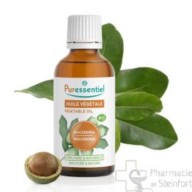 PURESSENTIEL Huile Vegetale MACADAMIA BIO 50 ML