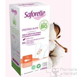 Saforelle Coton Bio Protège Slip 30 pièces