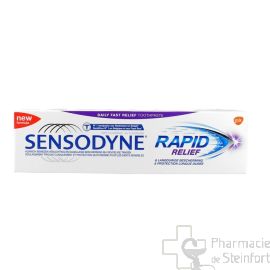 SENSODYNE RAPID RELIEF Sensibilité Dentaire DENTIFRICE 75 ML