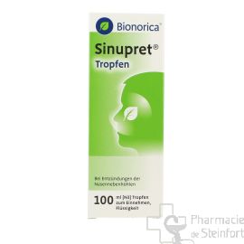 SINUPRET BIONORICA TROPFEN GOUTTES 100 ML