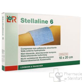 STELLALINE 6 10x20 CM 5 sterile Wundkompressen 36045