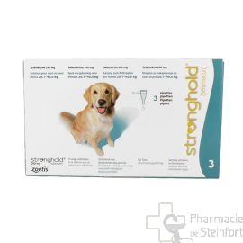 STRONGHOLD 240 MG 3 PIPETTES CHIEN 20,1-40 KG