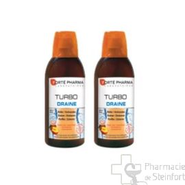 TURBODRAINE PECHE-THE VERT OFFRE DUO 2X500 ML