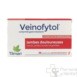 VEINOFYTOL 50 MG Insuffisance chronique 40 CAPSULES