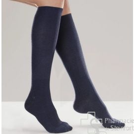 Chaussettes de Contention (homme) Venoflex Fast Coton Classe 2 Taille 3 Long  Jean
