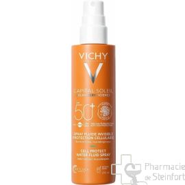 Vichy Capital Solaire Spray Fluide Portection Cellulaire SPF50+ 200 ml