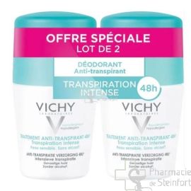 Vichy Déo Anti-Transpirant 48h Roll-On Duo 2x50 ml