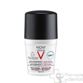 VICHY DEO HOMME 48H ANTI TRACE BILLE 50 ML