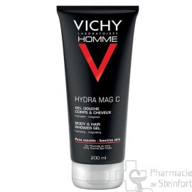 Vichy Homme Hydra Mag C Gel Douche 200 ml