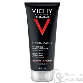 VICHY HOMME HYDRA MAG C GEL DOUCHE 200 ML