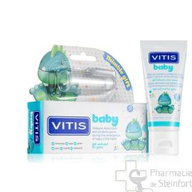 VITIS BABY Gel Balm für Zahnfleisch 30 ML + BAD DE DOIGT