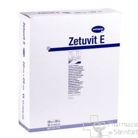 ZETUVIT E 20x20 CM 15 COMPRESSES STERILES