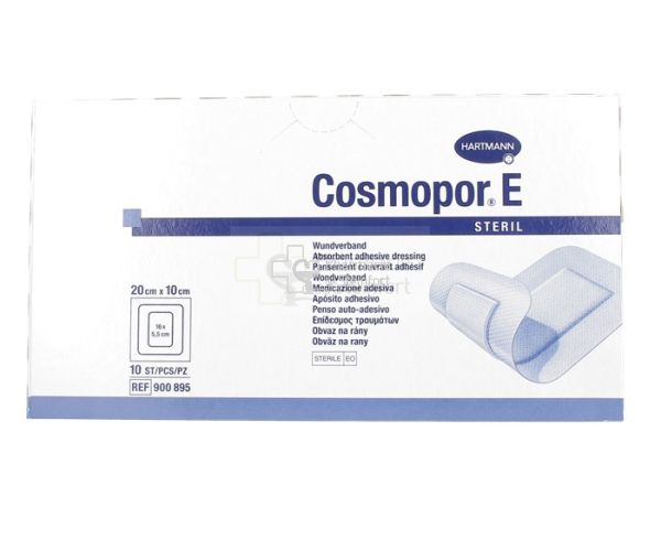 COSMOPOR E der selbsthaftende, sterile wundverband 20 X 10 CM 10 verband -  Heftpflaster · Verbandsmaterial - Pharmacie de Steinfort