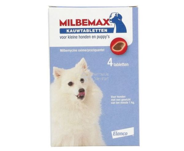 milbemaxtab petit chien 0,5 à 10kg vermifuge en cas de vers