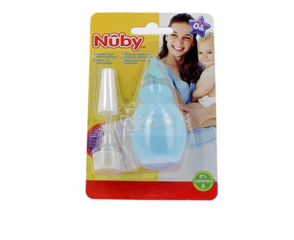 NUBY MOUCHE-BEBE POIRE A BOUT SOUPLE - Hygiène - Pharmacie de Steinfort