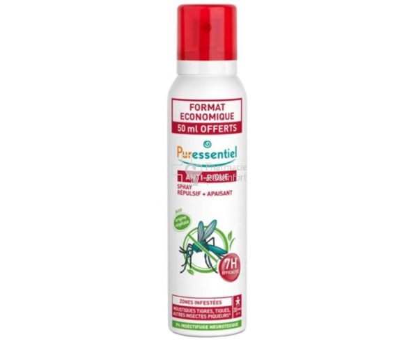 Puressentiel Spray répulsif anti poux - Actif d'origine naturelle