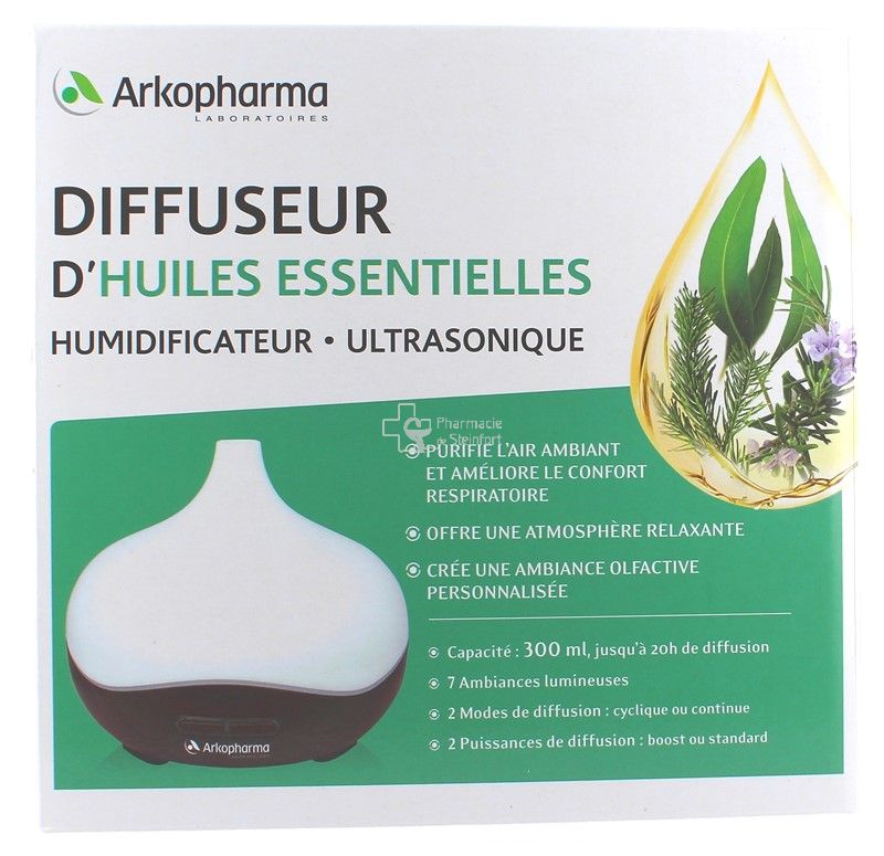 Humidificateur-diffuseur huiles essentielles Rainbow  Aquaromat, produits  de soins et hygiène naturels et bio