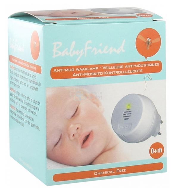 BabyFriend Veileuse anti-moustiques à ultrasons
