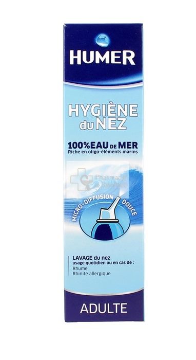 Hygiène du Nez - Adulte - Eau de Mer - 150 ml - HUMER
