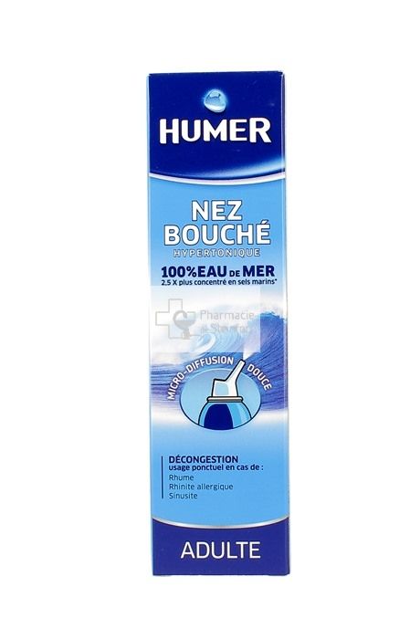 HUMER NEZ BOUCHE ADULTE 50 ML - Hygiène du nez - Pharmacie de