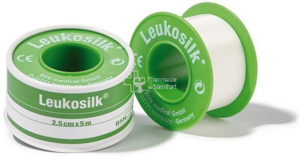 LEUKOSILK 1,25 CM * 5 M - Heftpflaster · Verbandsmaterial - Pharmacie de  Steinfort