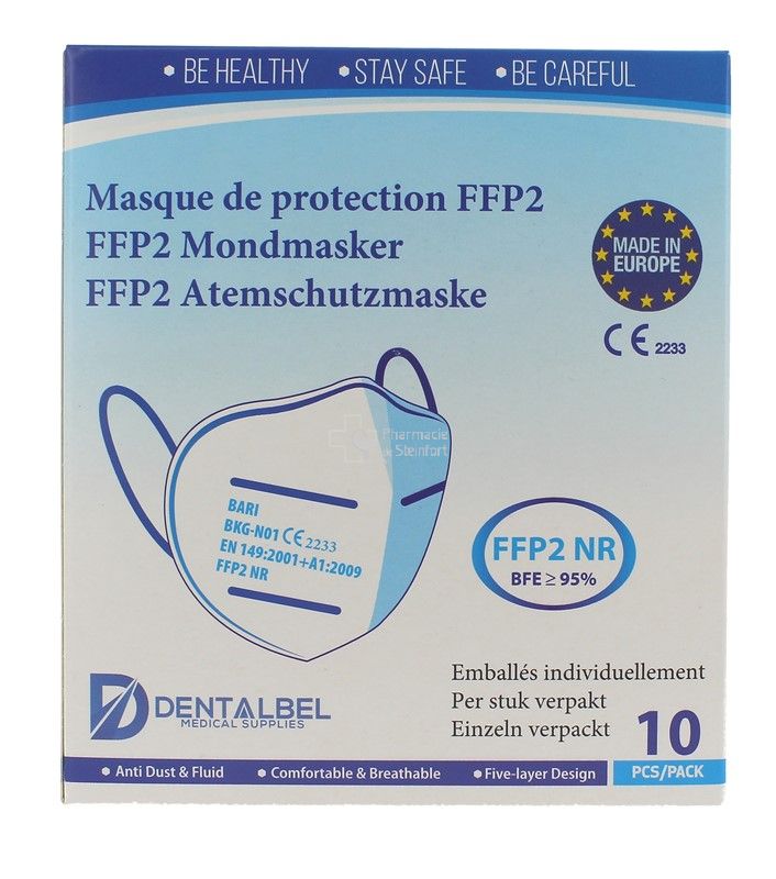 Masque FFP2 filtrant pour protection individuel