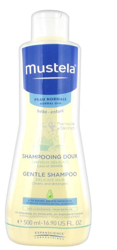 Shampooing Doux - Mustela - Mustela Bébé-Enfant / Peau normale - Index des  produits cosmétiques - CosmeticOBS - L'Observatoire des Produits Cosmétiques