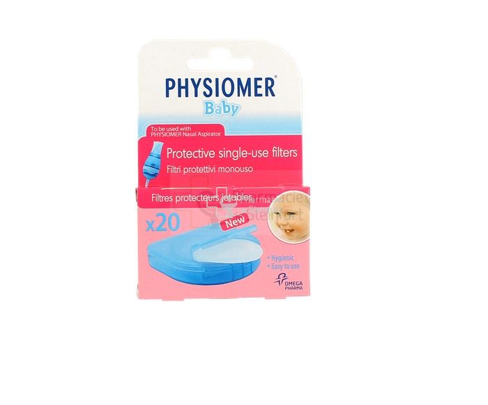 PHYSIOMER BABY FILTRES 20 PIECES - Accessoires - Pharmacie de Steinfort