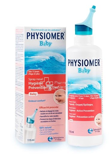 PHYSIOMER ISO BABY VAPO SOFT SPRAY 135 ML Nase Pharmacie de Steinfort
